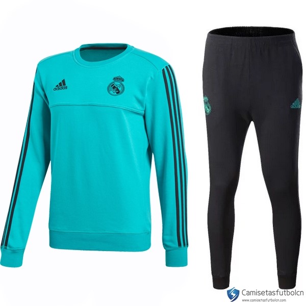 Chandal Real Madrid Niño 2017-18 Verde Negro Marino